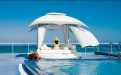 Cabana, Sonnenschutz, Überdachung, Garten, Outdoor, Lounges
